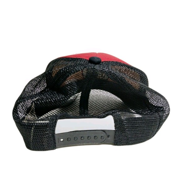 Vintage Chicago Blackhawks Trucker Snapback Hat Cap CCM NHL Mesh Back Y2K - Picture 3 of 7